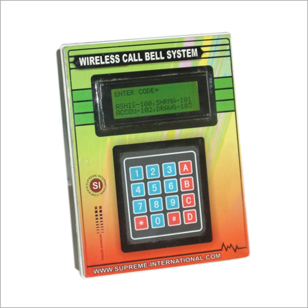 Wireless Call Bell System Wireless Call Bell System