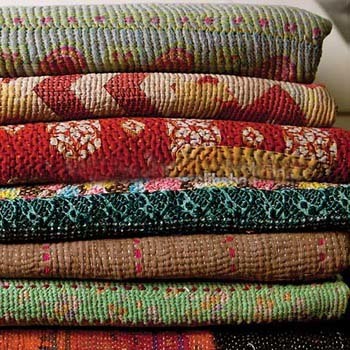 Vintage Kantha Quilt Vintage Kantha Quilt