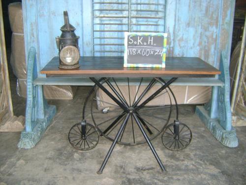Wooden Industrial Table Wooden Industrial Table