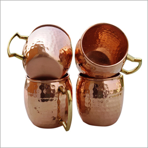 Hammered Moscow Mule Mugs Of Pure Copper Hammered Moscow Mule Mugs Of Pure Copper
