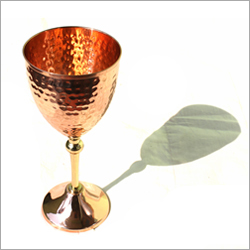 Copper Wine Goblet Copper Wine Goblet