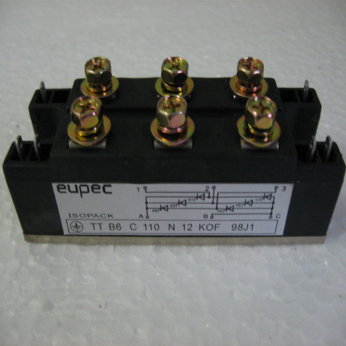 Eupec Thyristor module TTB6C110N12KOF Eupec Thyristor module TTB6C110N12KOF