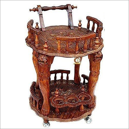 Wooden Antique Trolley Wooden Antique Trolley