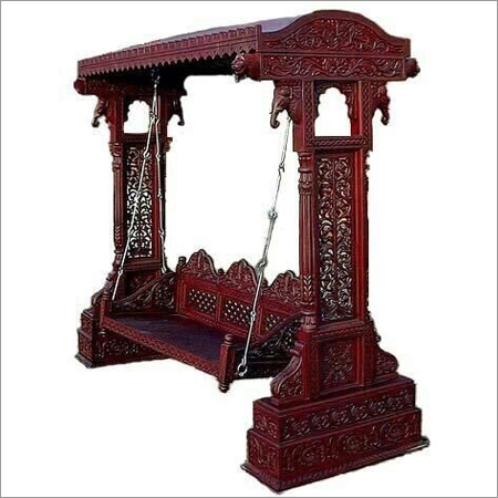 Teak Wood Hand Carved Swing Teak Wood Hand Carved Swing