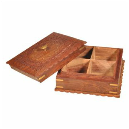 Brown Wooden Jewellery Box Brown Wooden Jewellery Box