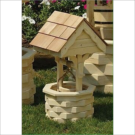 Wooden Wishing Well Wooden Wishing Well