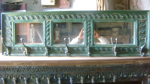Wall Hanging Mirror with clothes Hanger Wall Hanging Mirror with clothes Hanger