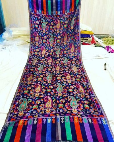 Silk Pashmina Kani Shawl Silk Pashmina Kani Shawl