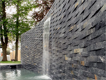 Black Slate Stone Wall Panel Black Slate Stone Wall Panel