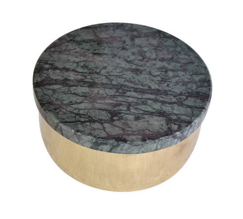 Iron Container with Stone Lid Iron Container with Stone Lid
