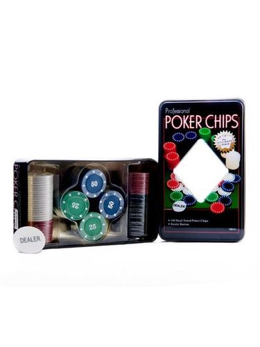 100 Poker Chips Set 100 Poker Chips Set