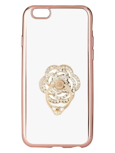 Iphone 6 Mobile Back Soft Cover With Finger Ring Floral Iphone 6 Mobile Back Soft Cover With Finger Ring Floral