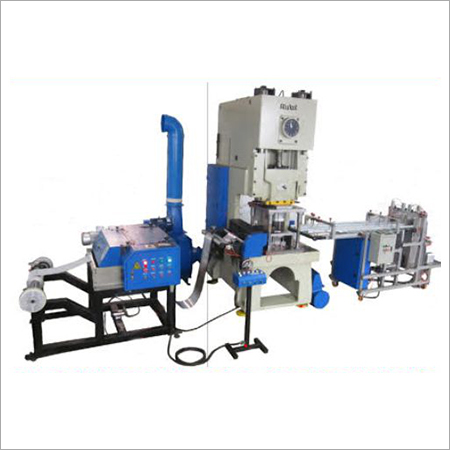 Two Cavity Aluminium Foil Container Making Machine Two Cavity Aluminium Foil Container Making Machine