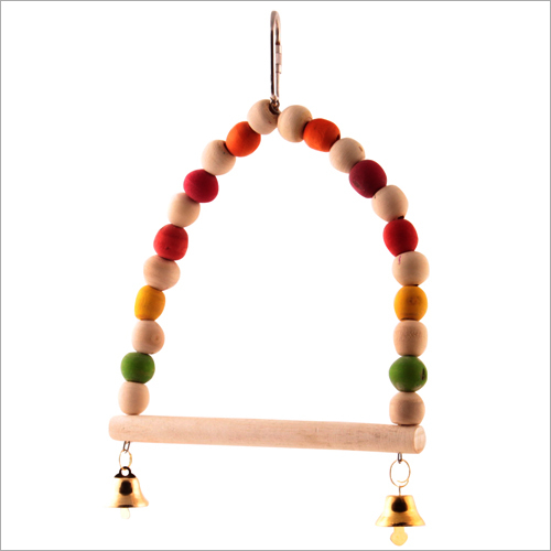 Wooden Bird Swing Wooden Bird Swing