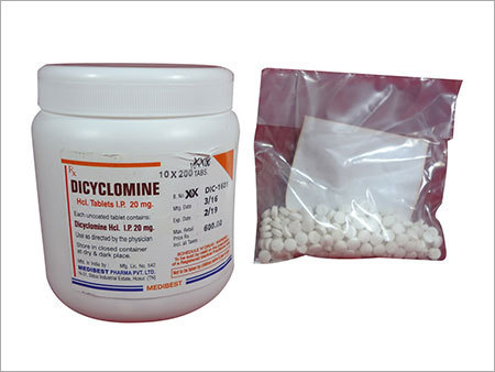 Dicyclomine Tablets 20 mg Dicyclomine Tablets 20 mg