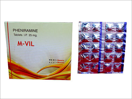 Pheniramine Tablets 25 mg Pheniramine Tablets 25 mg