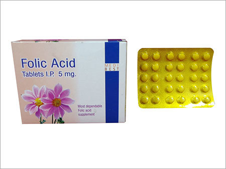 Folic Acid Tablets 5 mg Folic Acid Tablets 5 mg