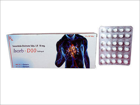Isosorbide Dinitrate Tablets 10 mg Isosorbide Dinitrate Tablets 10 mg