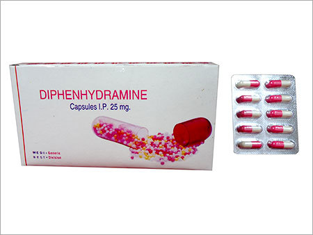 Diphenhydramine Capsules 25 mg Diphenhydramine Capsules 25 mg