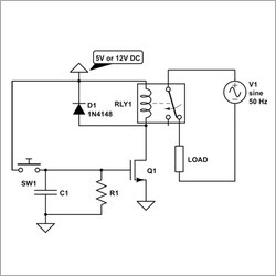 Timer Circuit Exciting Time Delay Relay Timer Circuit Exciting Time Delay Relay