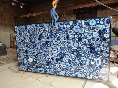 Blue Agate Regular Slab Blue Agate Regular Slab