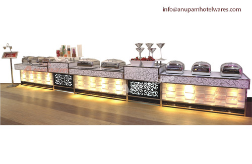 Buffet Counter - Black & White Buffet Counter - Black & White