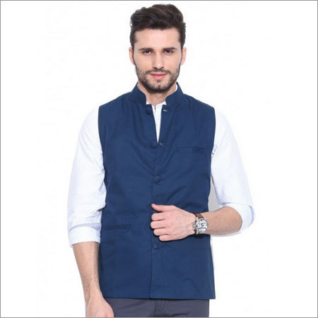 Blue Nehru Jacket Blue Nehru Jacket