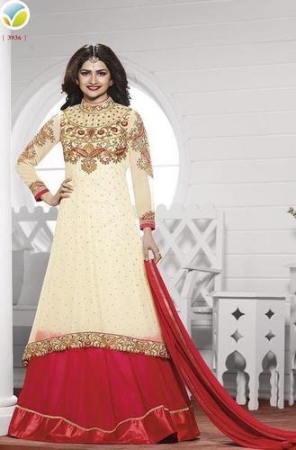 Cream Color Anarkali Salwar Suits Cream Color Anarkali Salwar Suits