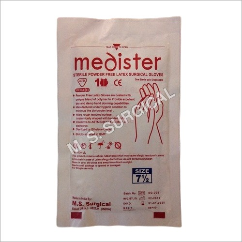 LATEX POWDERED FREE SURGICAL STERILE GLOVES LATEX POWDERED FREE SURGICAL STERILE GLOVES