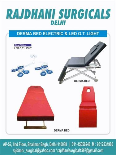 Derma Bed electric and Led and O.T Linght Derma Bed electric and Led and O.T Linght