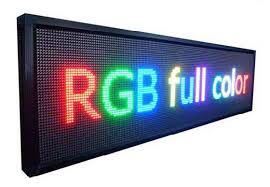 Multi colour led display Multi colour led display