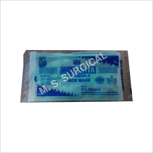 FACE MASK - 2 PLY EAR LOOP / ELASTIC (SINGLE PACK) FACE MASK - 2 PLY EAR LOOP / ELASTIC (SINGLE PACK)