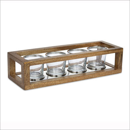 Wooden Glass Holder Wooden Glass Holder