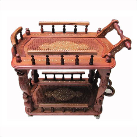 Wooden Service Trolley Wooden Service Trolley