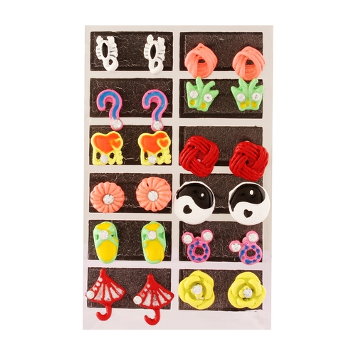 Enamel Women Stud Earring Enamel Women Stud Earring