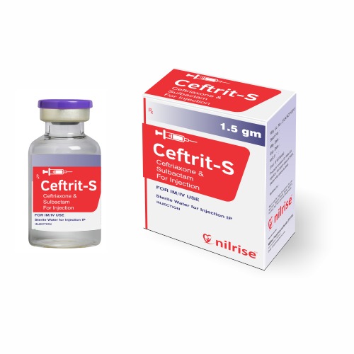 Ceftriaoxone 1 gm & Salbactum 500 mg Inj Ceftriaoxone 1 gm & Salbactum 500 mg Inj