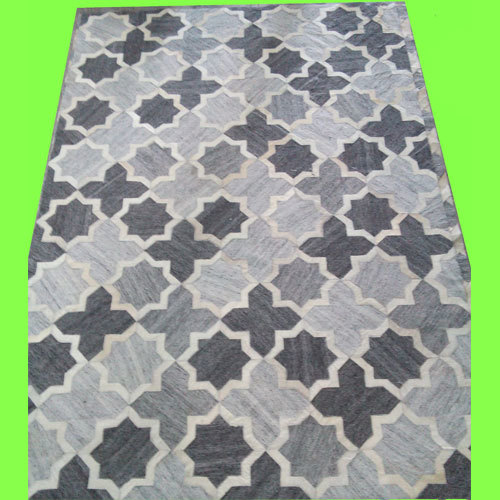 Printed Leather Patchwork Carpets Printed Leather Patchwork Carpets