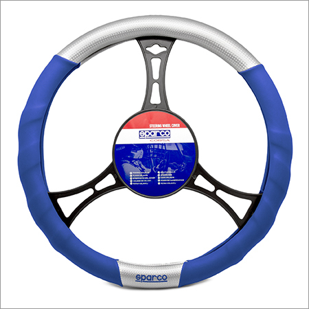 Sparco Steering Wheel Cover Silver Carbon Sparco Steering Wheel Cover Silver Carbon