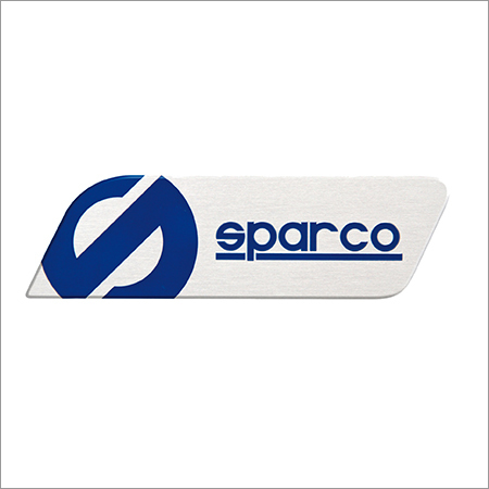 Sparco Emblem Silver-Blue Sparco Emblem Silver-Blue