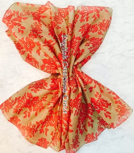 Silk Print Scarves Silk Print Scarves