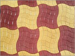 Yellow Red Chequered Tiles Yellow Red Chequered Tiles