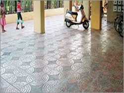 Flower Chequered Tiles Flower Chequered Tiles