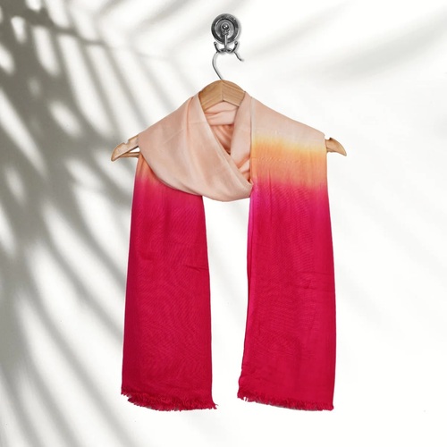 Silk Ombre Dyed Plain Color Stoles Silk Ombre Dyed Plain Color Stoles
