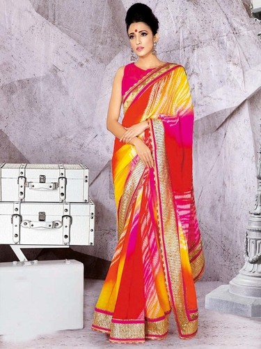 Multicolor Saree Multicolor Saree