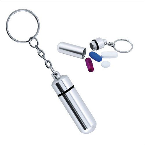 Pillbox Keychain Pillbox Keychain