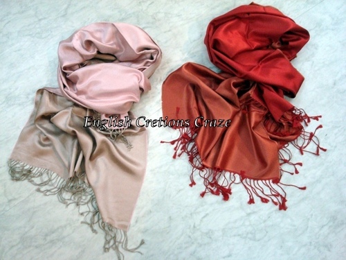 Silk Modal Two Tone scarves Silk Modal Two Tone scarves