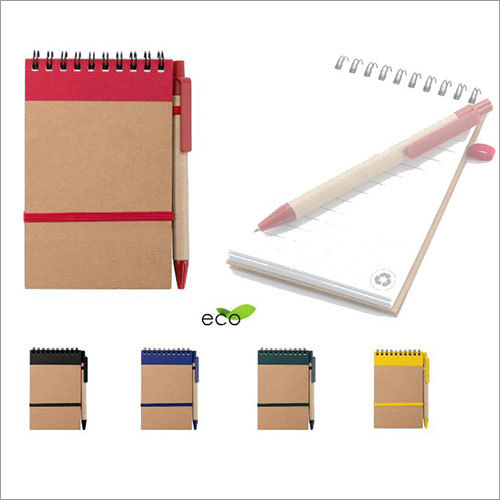 Eco Friendly Notebook With Pen Eco Friendly Notebook With Pen