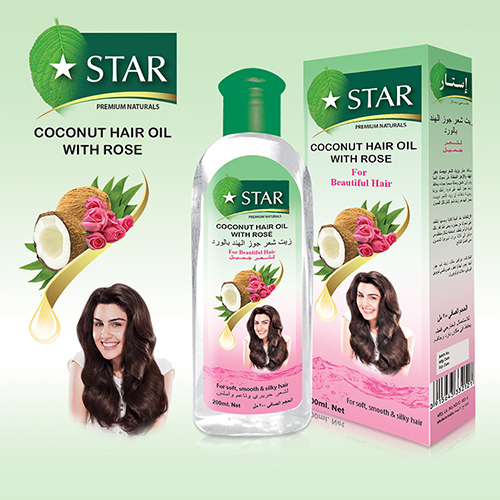 Coconut Rose Hair Oil Coconut Rose Hair Oil