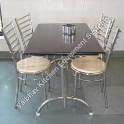 S.S. 4 Seater table with Chairs S.S. 4 Seater table with Chairs