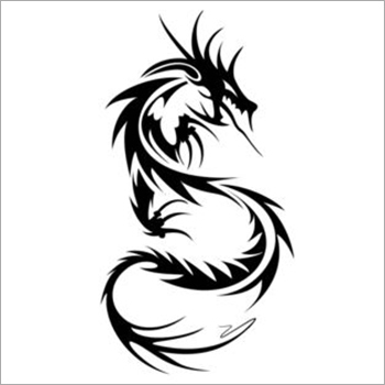 Removable Dragon Tattoo Removable Dragon Tattoo